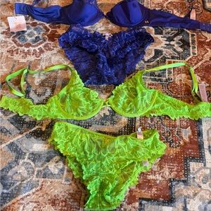 Savage X Fenty Neon Lace Lingerie